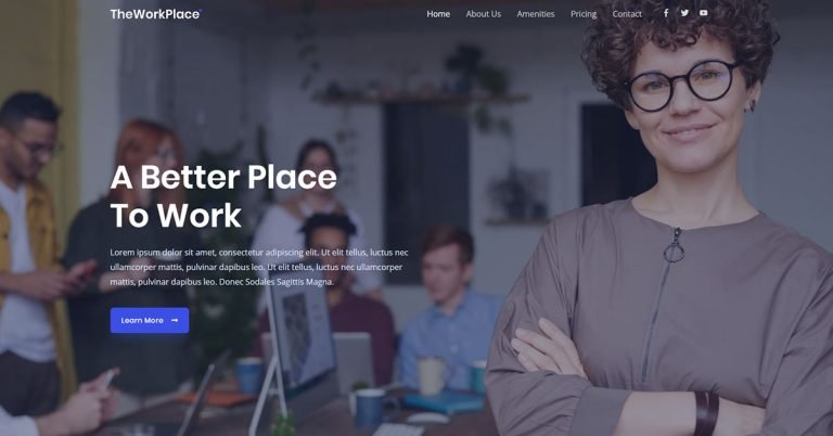Home co working space social